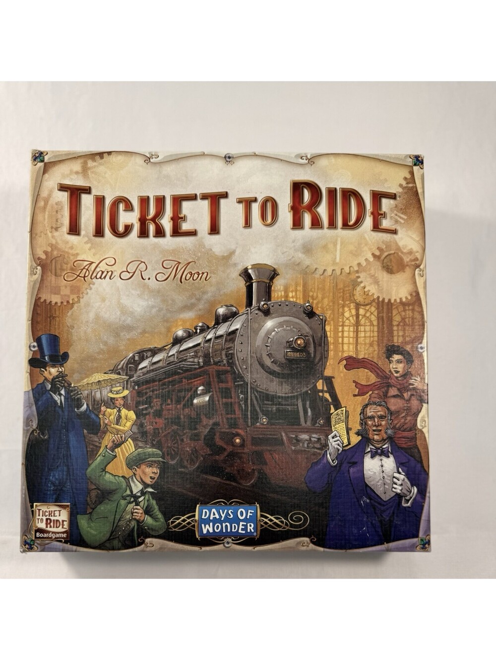 Ticket to Ride Alan R Moon Days of Wonder Board Traditional Game
